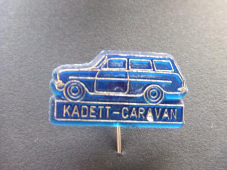 Opel Kadett Caravan blauw oldtimer